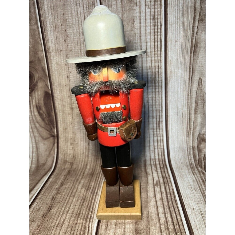 Vintage Christian Ulbricht German Nutcracker - Royal Canadian Mountie